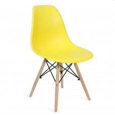 Декоративный стул Eames A-37 желтый