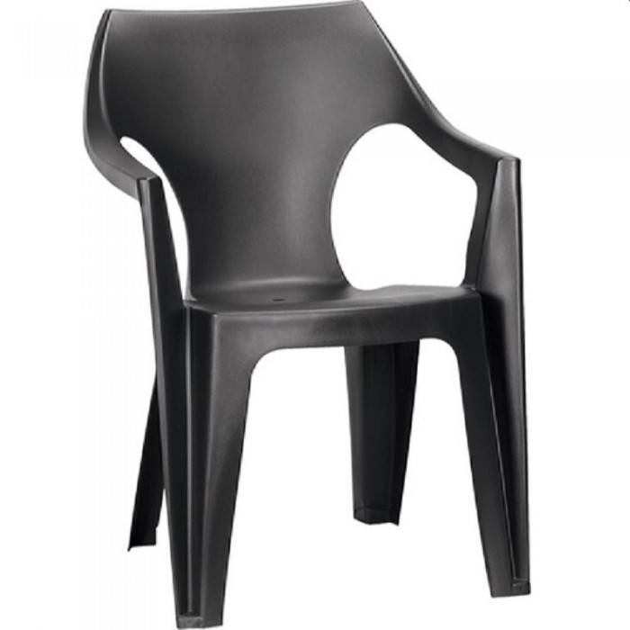 Стул садовый Keter Dante Low Back Graphite (207063) – Стулья садовые