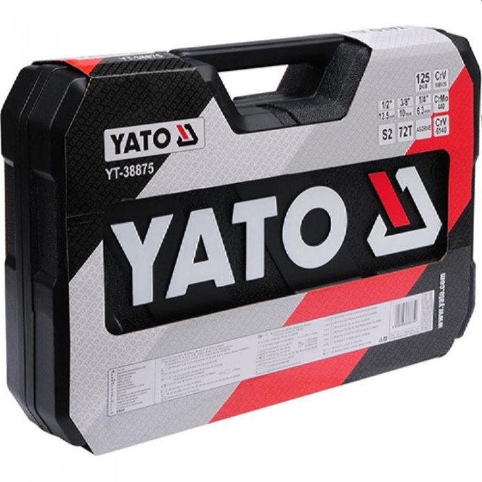 Набор инструментов и аксессуаров Yato YT38875 – Наборы инструментов- ключи и акскссуары