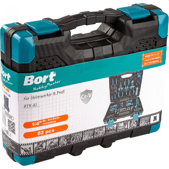 Set de scule și accesorii Bort BTK-82 – Seturi de unelte - chei și accesorii