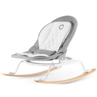 Лежак для детей Lionelo Rosa Stone Grey-White
