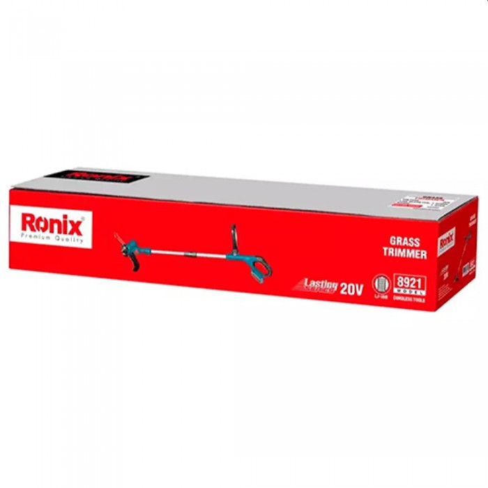 Триммер на аккумуляторе Ronix 8921 (без аккумулятора) – Триммеры и газонокосилки