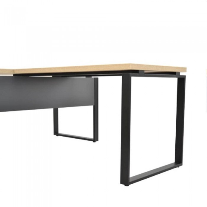 Настольная насадка Deco B-140 Sonoma-Black – Столы офисные