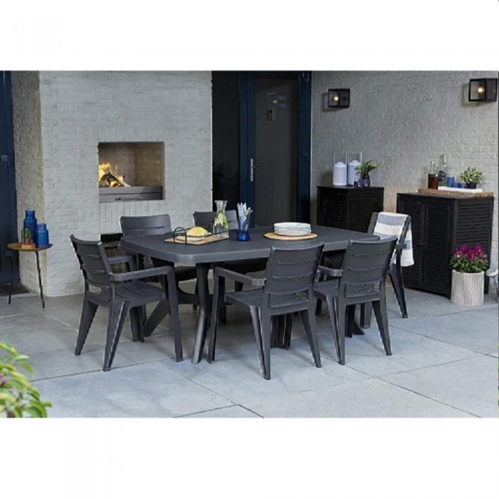 Стол садовый Keter Baltimore Graphite (228342) – Столы садовые