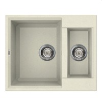 Раковина кухонная Elleci Easy 150 62 Bianco Antica (LGY15062)