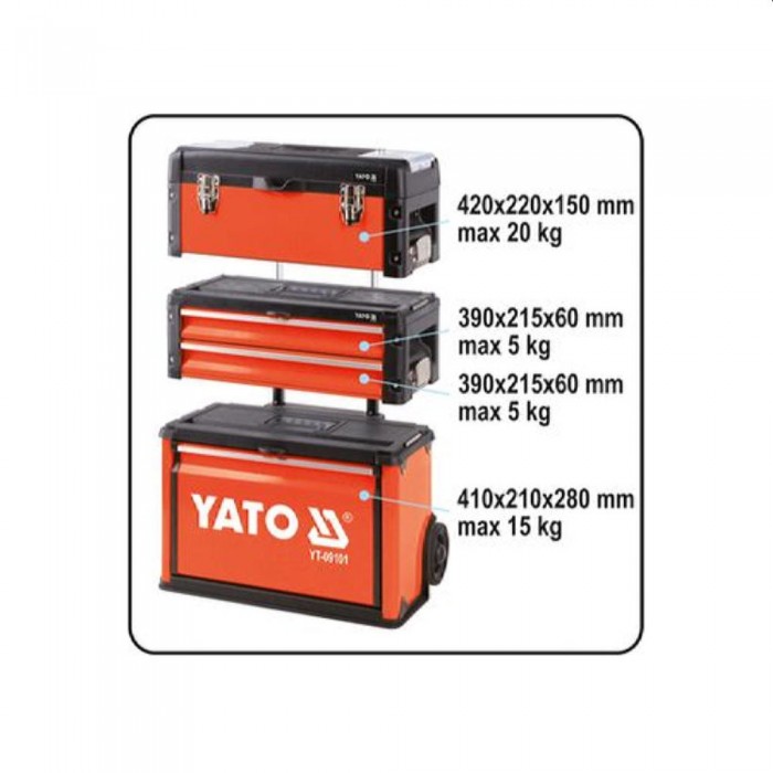 Шкаф для инструментов Yato YT-09101 – Системы хранения