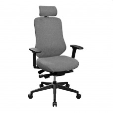 Офисное кресло Deco ARIOS из серой ткани P038A