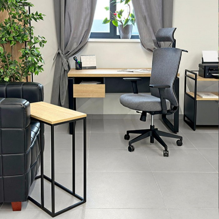 Офисное кресло Deco ORCO-PLUS из серой ткани P056A – Кресла офисные