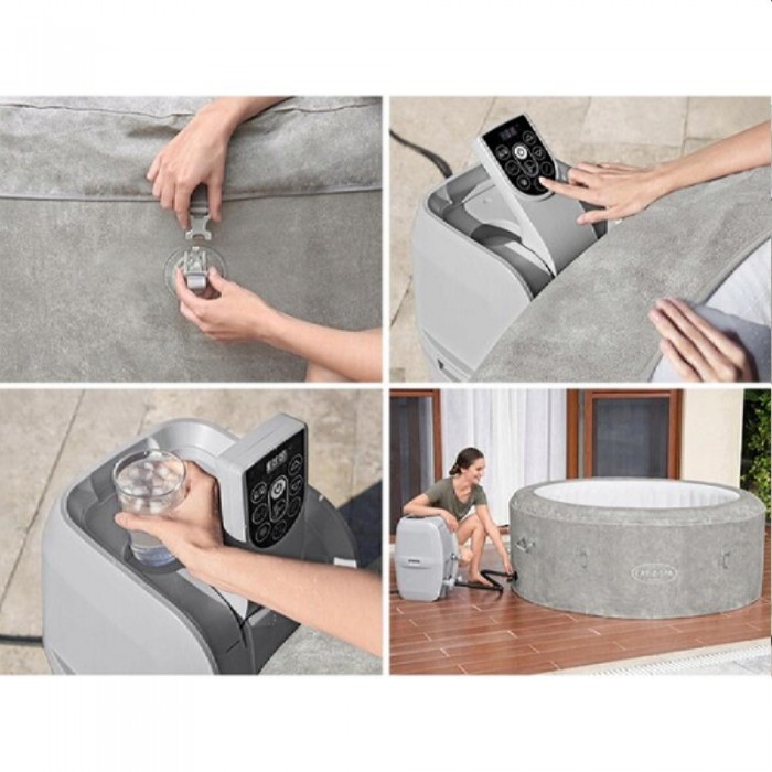 Надувной джакузи SPA Bestway Zurich AirJet – Бассейны