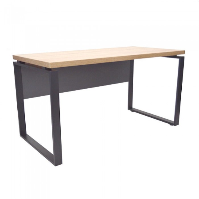 Настольный стол Deco B-140 Urban Sonoma+рамка черный – Столы офисные