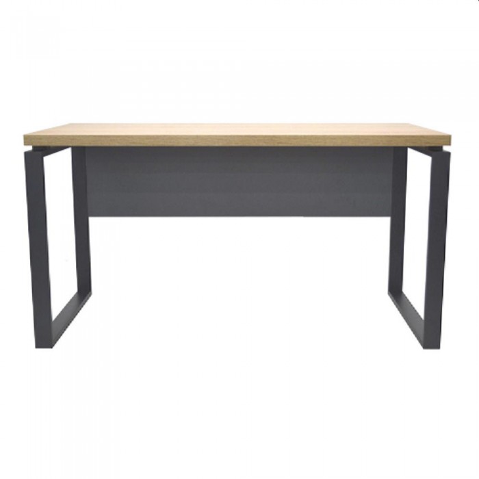 Настольный стол Deco B-140 Urban Sonoma+рамка черный – Столы офисные