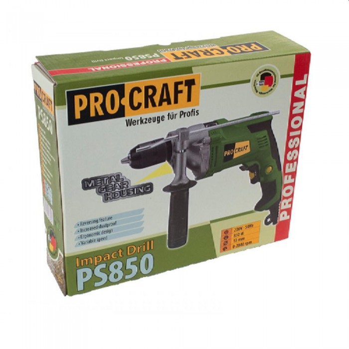 Mașină de găurit cu impact Procraft PS850 – Mașini de găurit