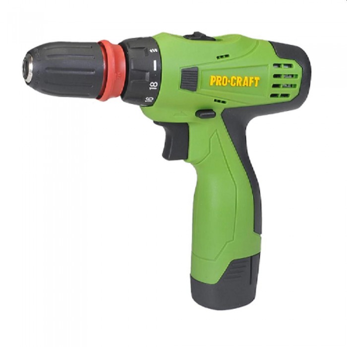 Дрель-шуруповёрт аккумуляторный Procraft PA12Pro DFR – Шуруповерты