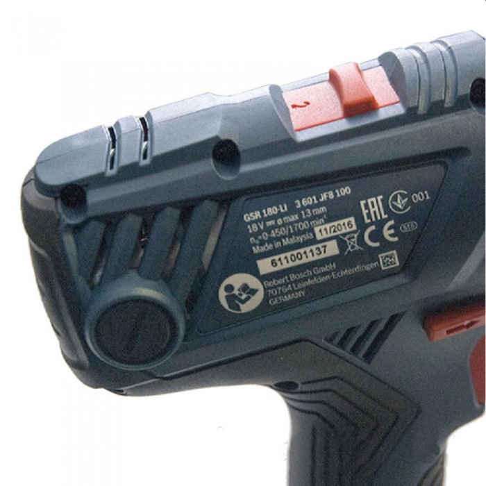 Шуруповерт аккумуляторный Bosch GSR 180-LI – Шуруповерты