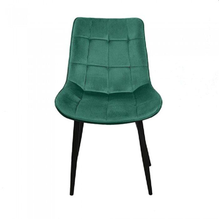 Декоративный стул Hans Velvet Green HLR57+ черные ножки – Стулья