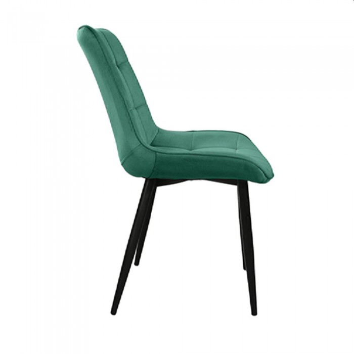 Декоративный стул Hans Velvet Green HLR57+ черные ножки – Стулья