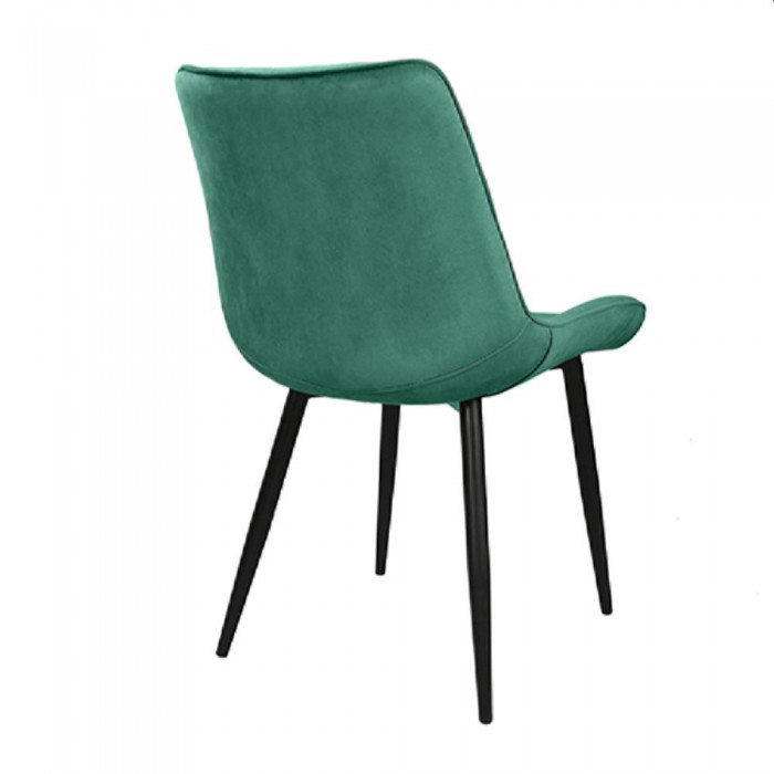 Декоративный стул Hans Velvet Green HLR57+ черные ножки – Стулья