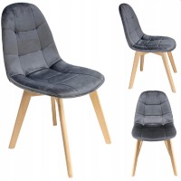 Scaun Jumi Colin SD-322486, gri