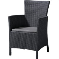 Стул садовый Keter Iowa Graphite-Gray (215526)