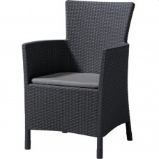 Стул садовый Keter Iowa Graphite-Gray (215526)