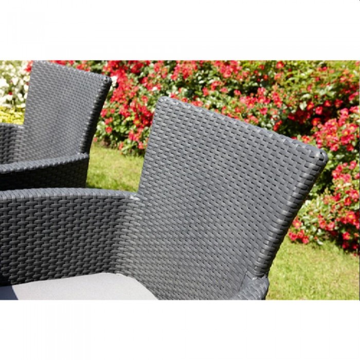 Стул садовый Keter Iowa Graphite-Gray (215526) – Стулья садовые