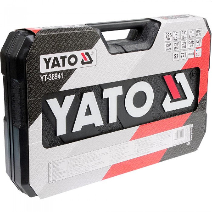 Набор инструментов и аксессуаров Yato YT38941 – Наборы инструментов- ключи и акскссуары