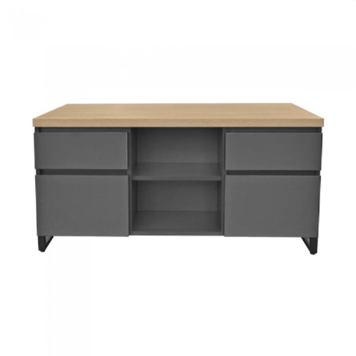 Письменный стол Tumba Deco Duet двухместный 1200x600x600 – Тумбочки офисные