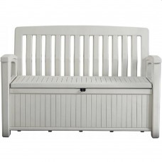 Стул садовый Keter Patio Bench White (253818)