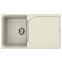Chiuveta de bucatarie Elleci Ego 400 62 Bianco Antico (LGE40062)