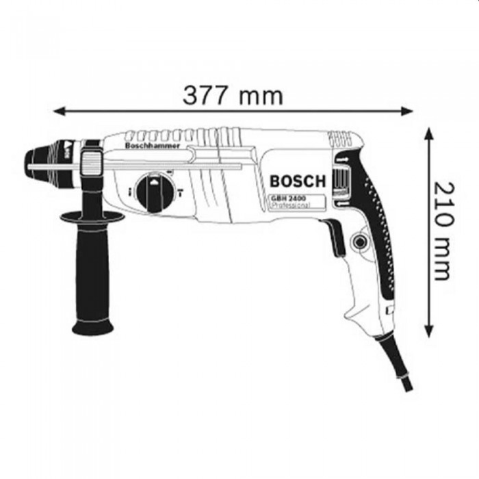 Перфоратор Bosch GBH 2400 – Перфораторы