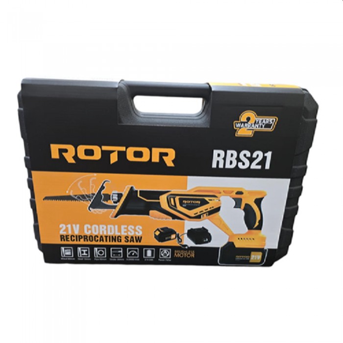 Пила сабельная на аккумуляторе Rotor RBS21 – Сабельные пилы