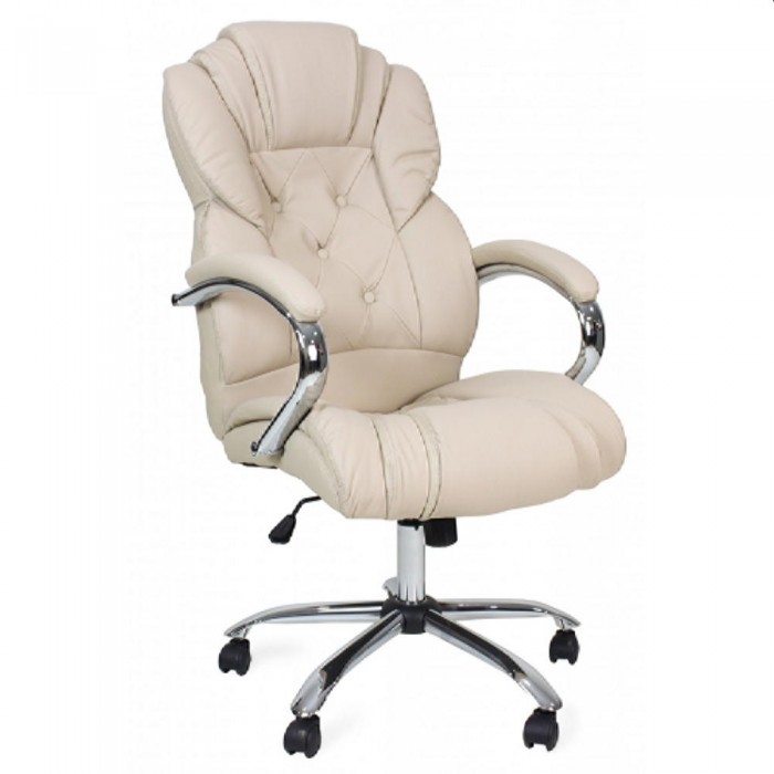 Офисное кресло Deco BX-3000 бежевое – Кресла офисные