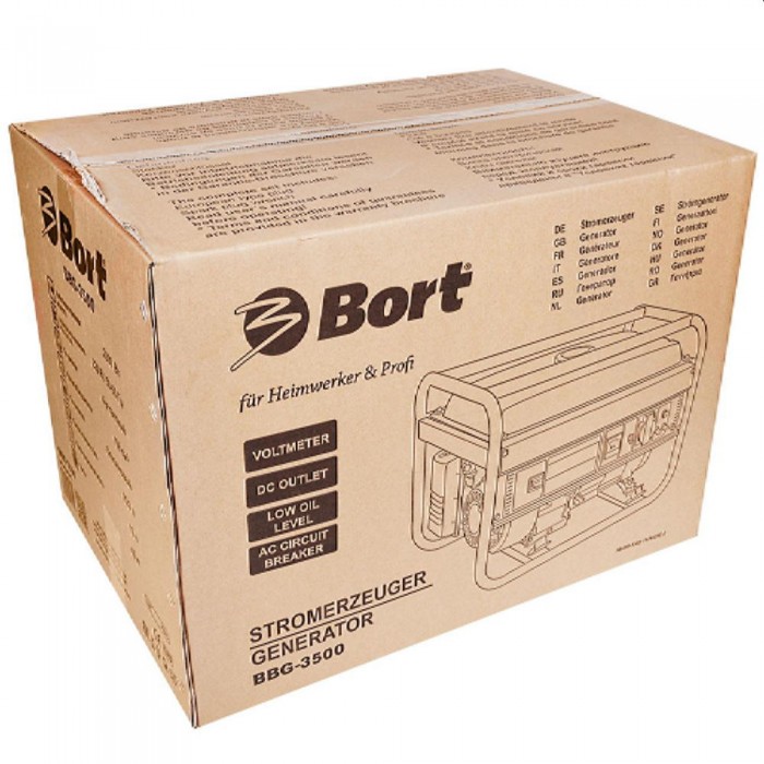 Генератор на бензине Bort BBG3500 – Генераторы