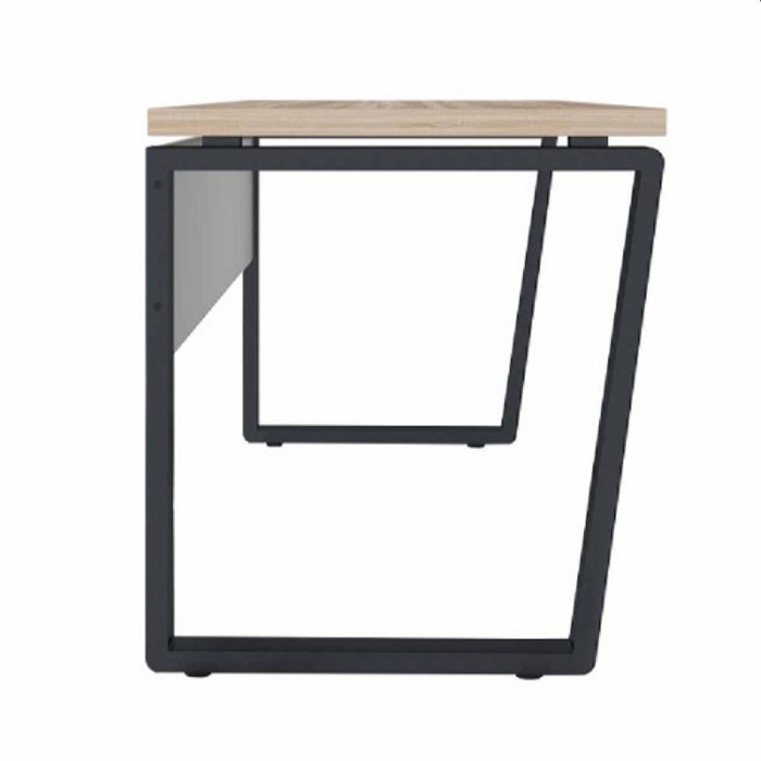 Настольный стол Deco B-150 Sonoma-Черный – Столы офисные
