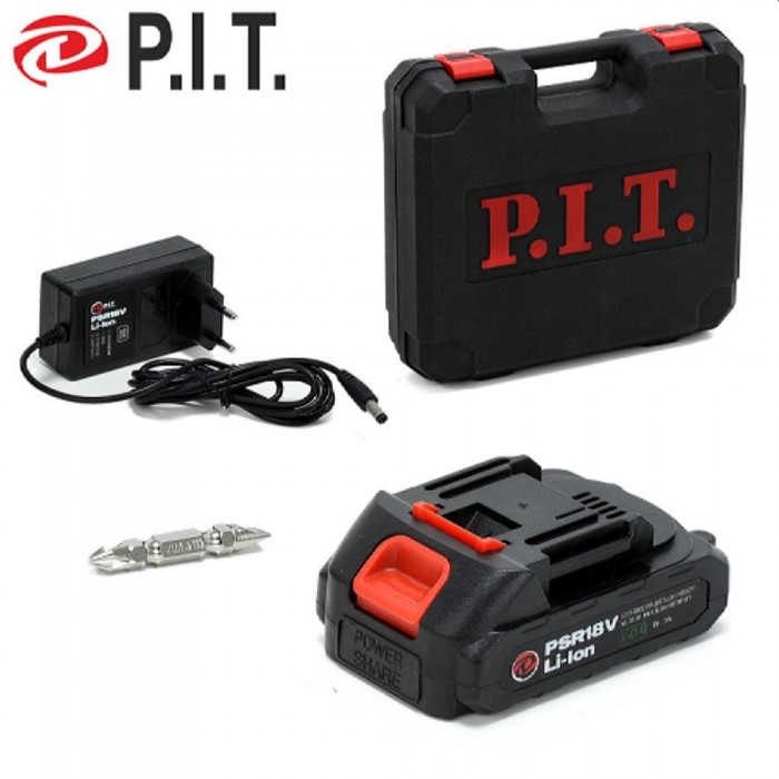 Mașină de găurit/șurubelniță fără fir PIT PSR18V – Șurubelnițe