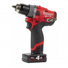 Дрель-шуруповерт с аккумулятором и ударом Milwaukee M12 FPD-402X