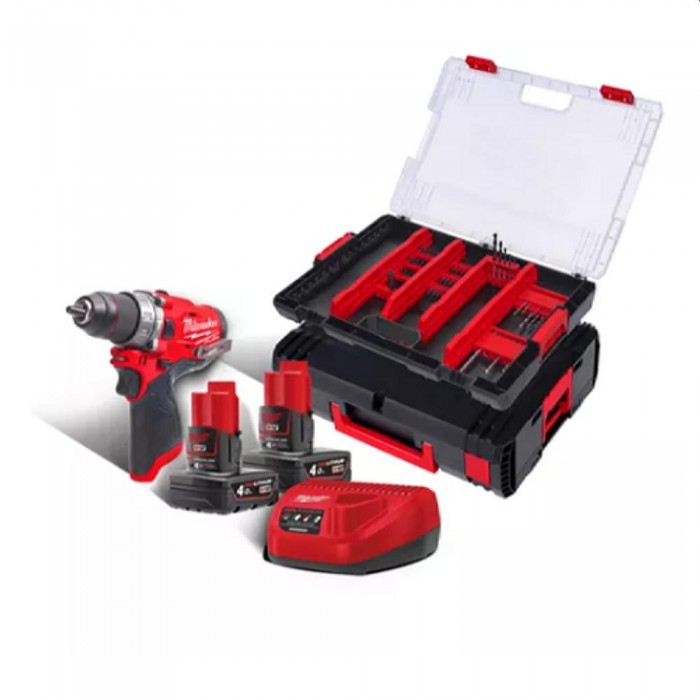 Дрель-шуруповерт с аккумулятором и ударом Milwaukee M12 FPD-402X – Шуруповерты