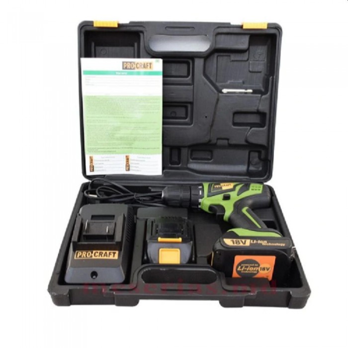 Шуруповерт аккумуляторный Procraft PA18PRO – Шуруповерты