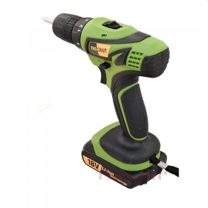 Шуруповерт аккумуляторный Procraft PA18PRO – Шуруповерты