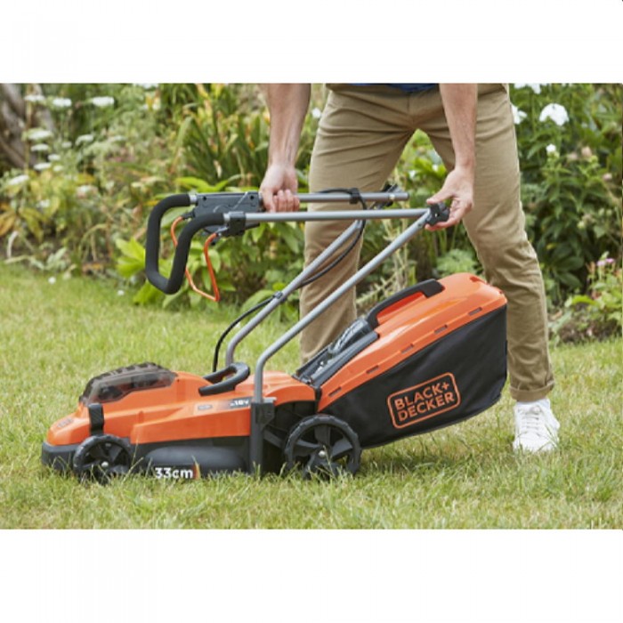 Газонокосилка на аккумуляторе Black+Decker BCMW3318L2 – Триммеры и газонокосилки