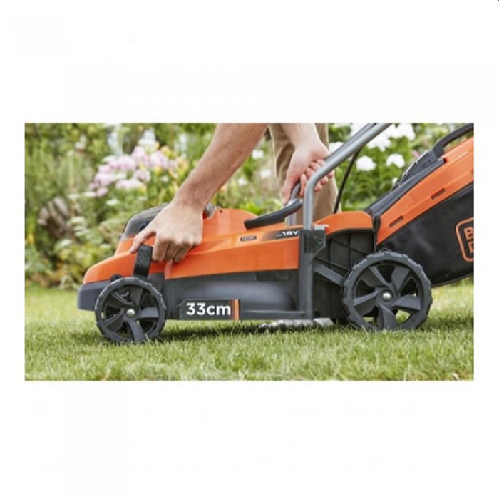 Газонокосилка на аккумуляторе Black+Decker BCMW3318L2 – Триммеры и газонокосилки
