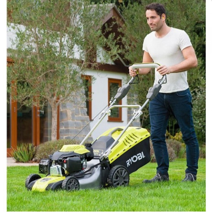 Газонокосилка на бензине Ryobi RLM4114 – Триммеры и газонокосилки