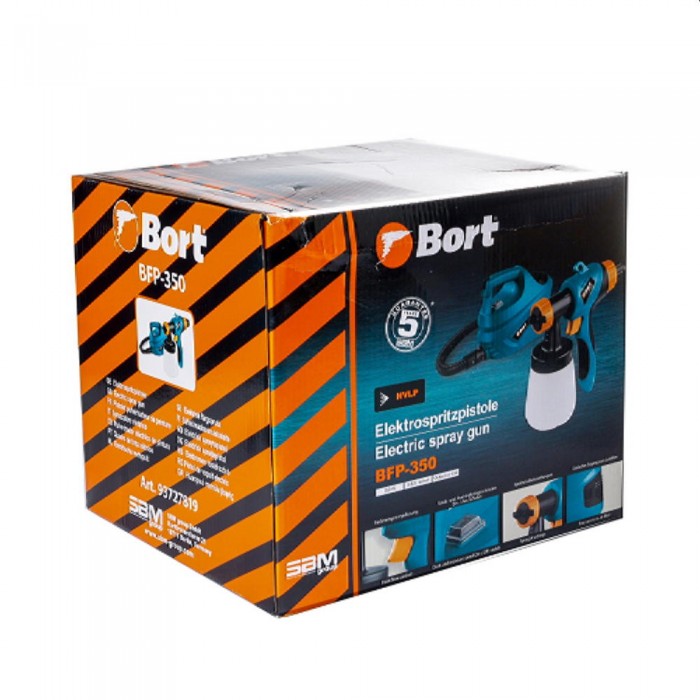 Машина для распыления Bort BFP-350N – Краскопульты