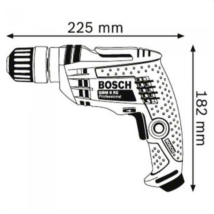 Mașină de găurit Bosch GBM 6 RE – Mașini de găurit