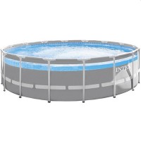 Бассейн с металлической рамой Intex PRISM FRAME CLEARVIEW 26730