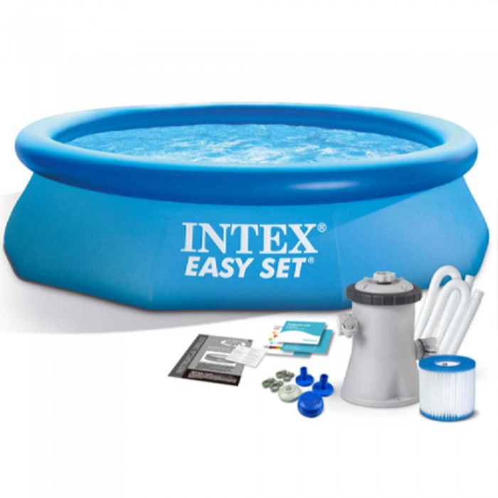 Надувной бассейн с насосом для фильтрации Intex 28122 – Бассейны