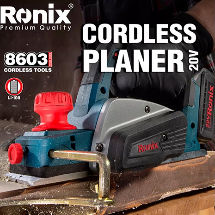 Rindea electrică fără fir Ronix 8603 – Polizoare și rindeloase