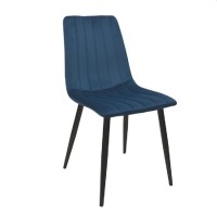 Scaun decorativ DC-90 albastru