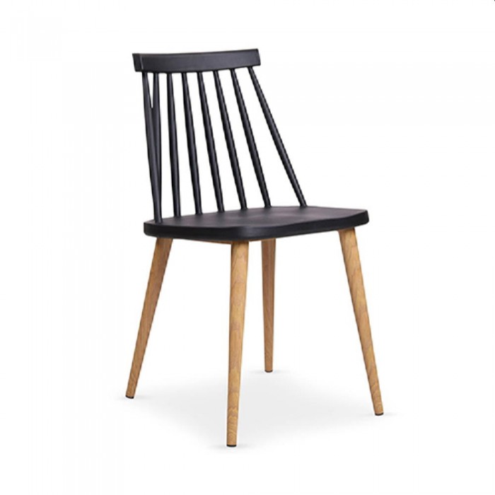 Scaun decorativ Jack SL-7037 negru – Scaune
