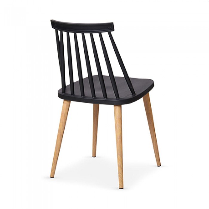 Scaun decorativ Jack SL-7037 negru – Scaune